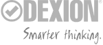 Dexion Logo Dexion Australia teaming up with IGS Group, showing Dexion’s distinctive D logo in a functional typeface.