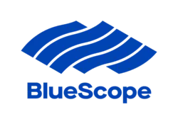 Bluescope Logo BlueScope logo, indicating a strategic partnership with IGS Group, highlighting their joint expertise in steel production.